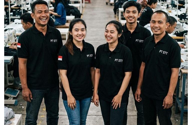Jasa Konveksi Seragam Pabrik Surabaya Sidoarjo: Garansi Tepat Waktu & Harga Transparan