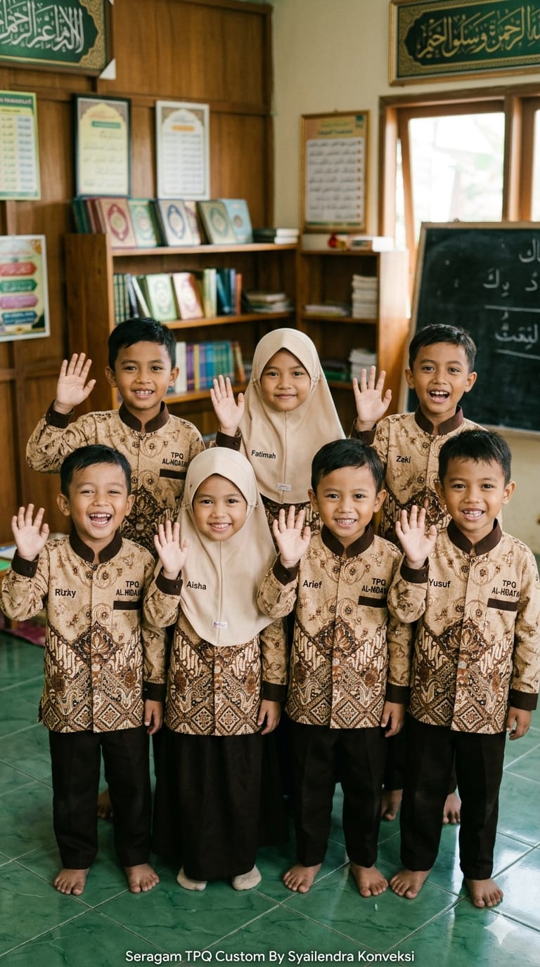 Seragam TPQ & Madrasah – Syailendra Konveksi
